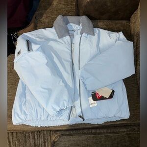 Free People Blue Puffer (Brand New with tags)